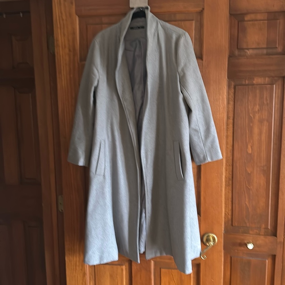 Gray coat